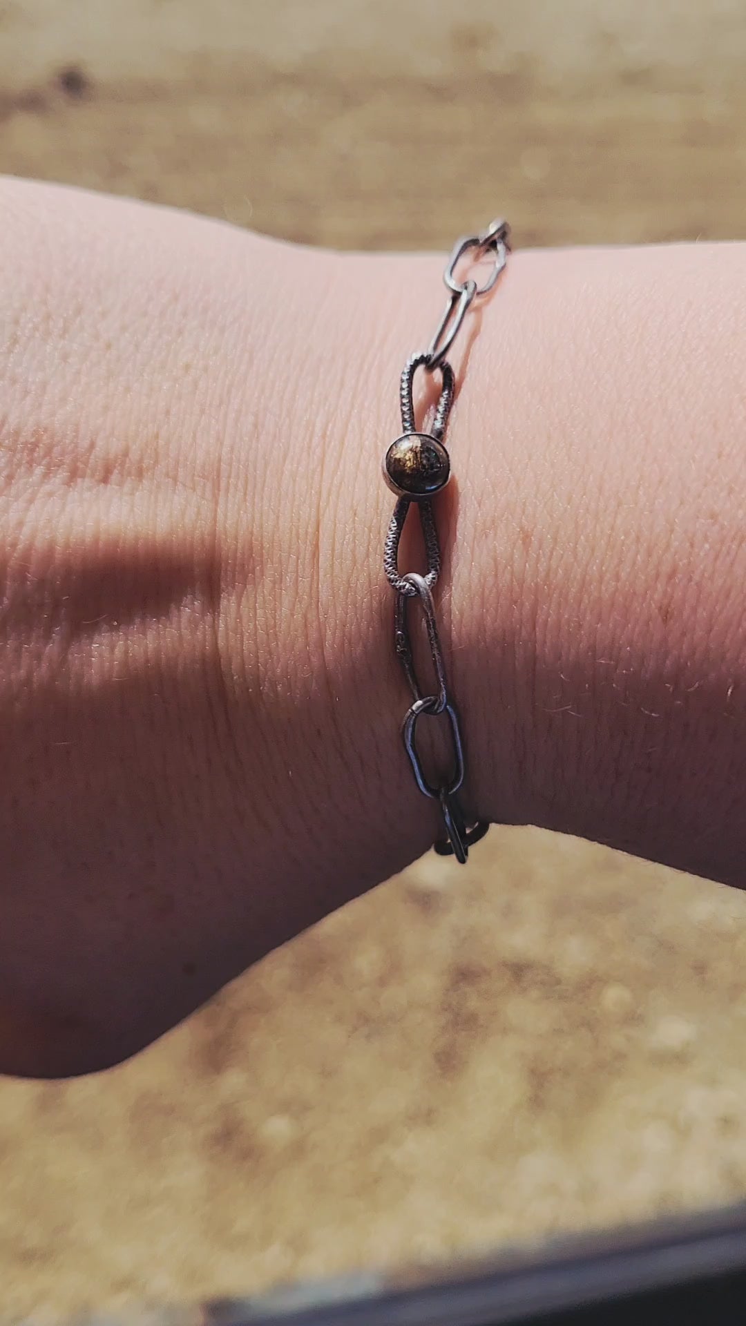 Paperclip Chain Bracelet