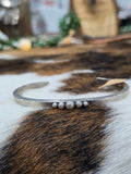 Sterling Dot Bracelet