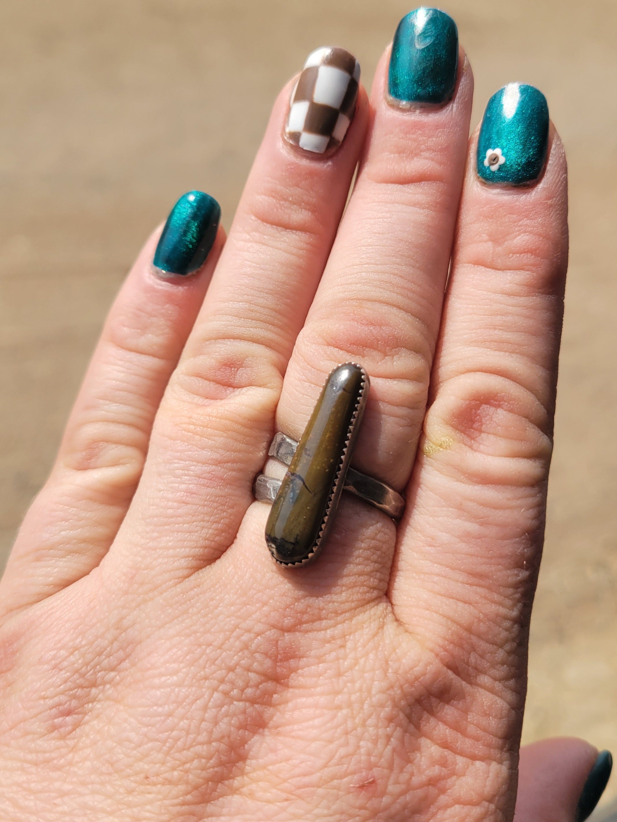 Olive Green Jade