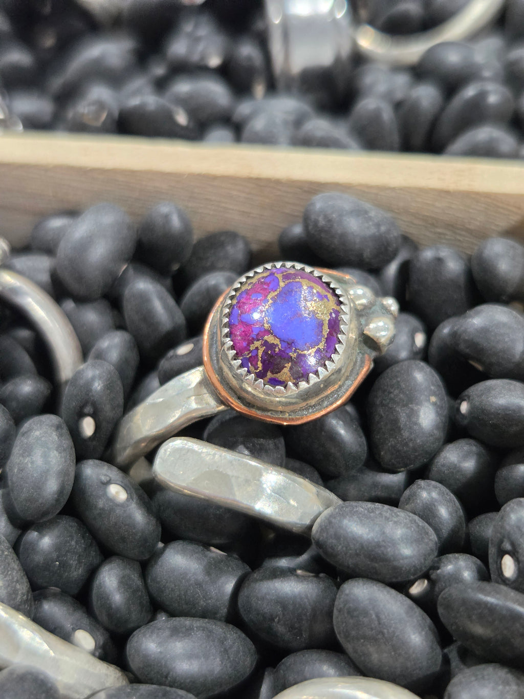 Purple Adjustable Ring