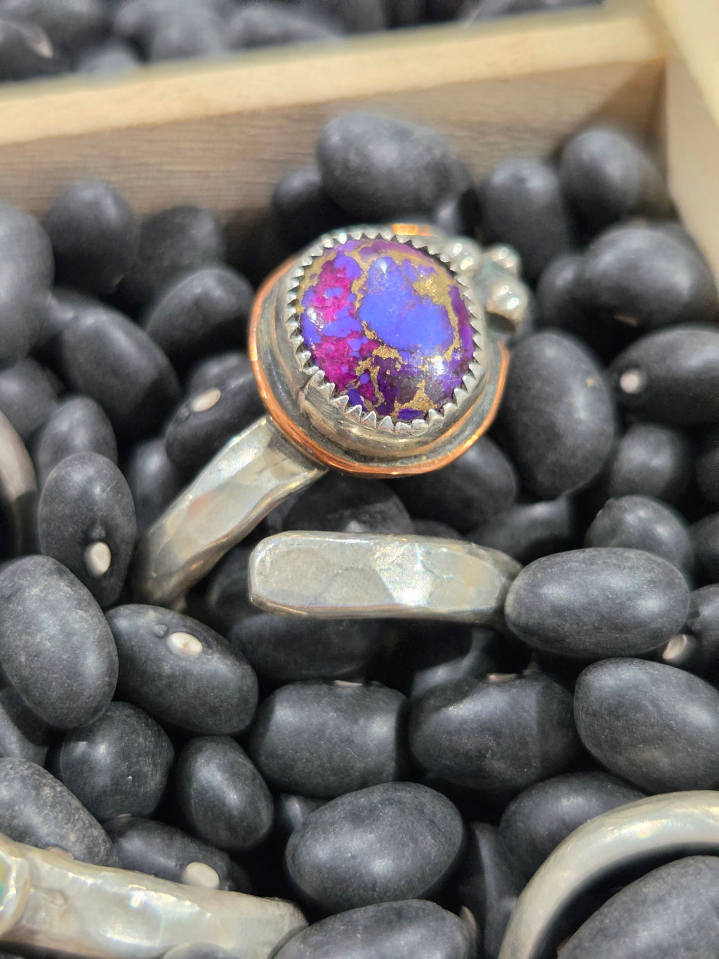 Purple Adjustable Ring