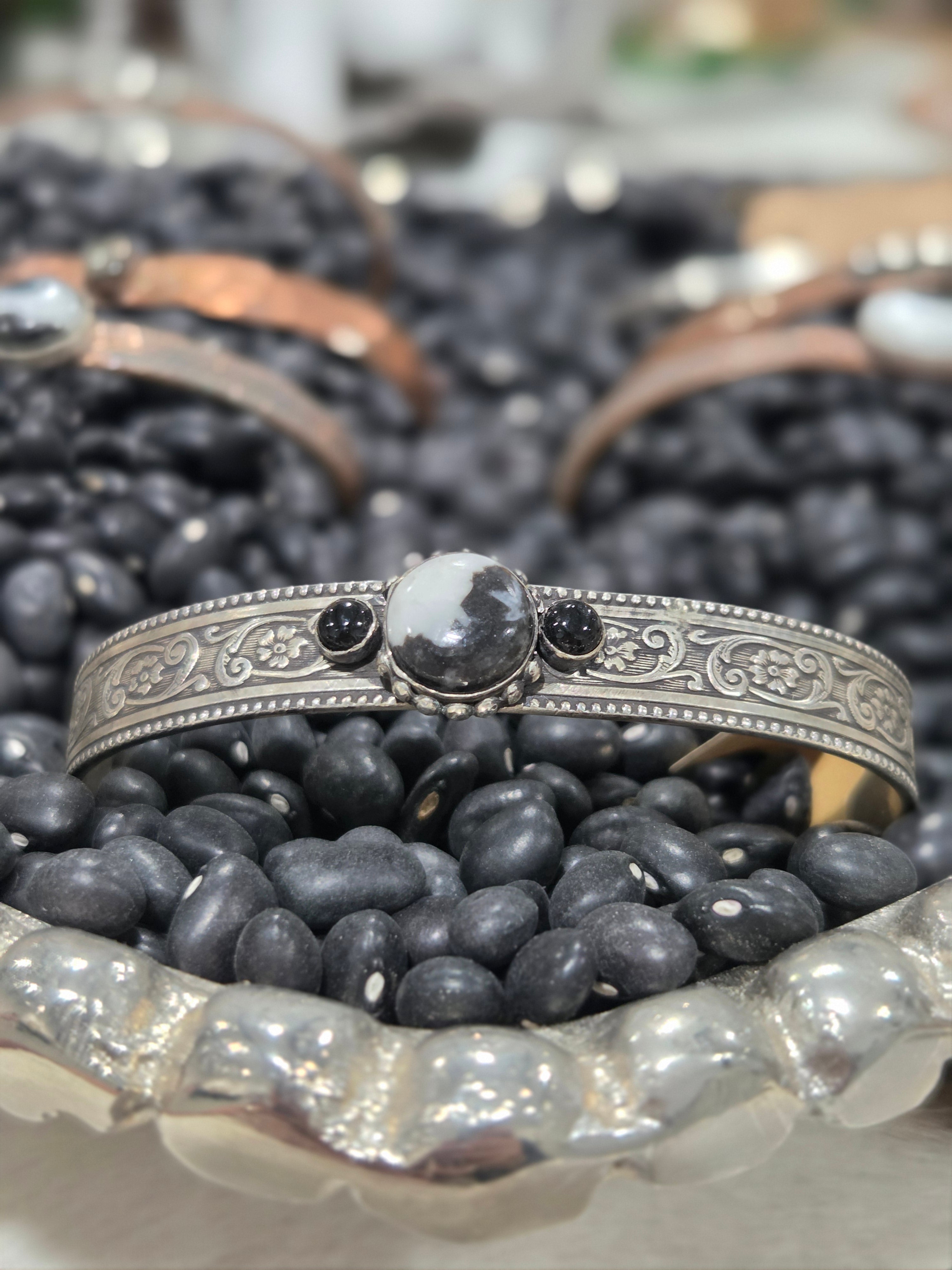 Whit Buffalo Cuff