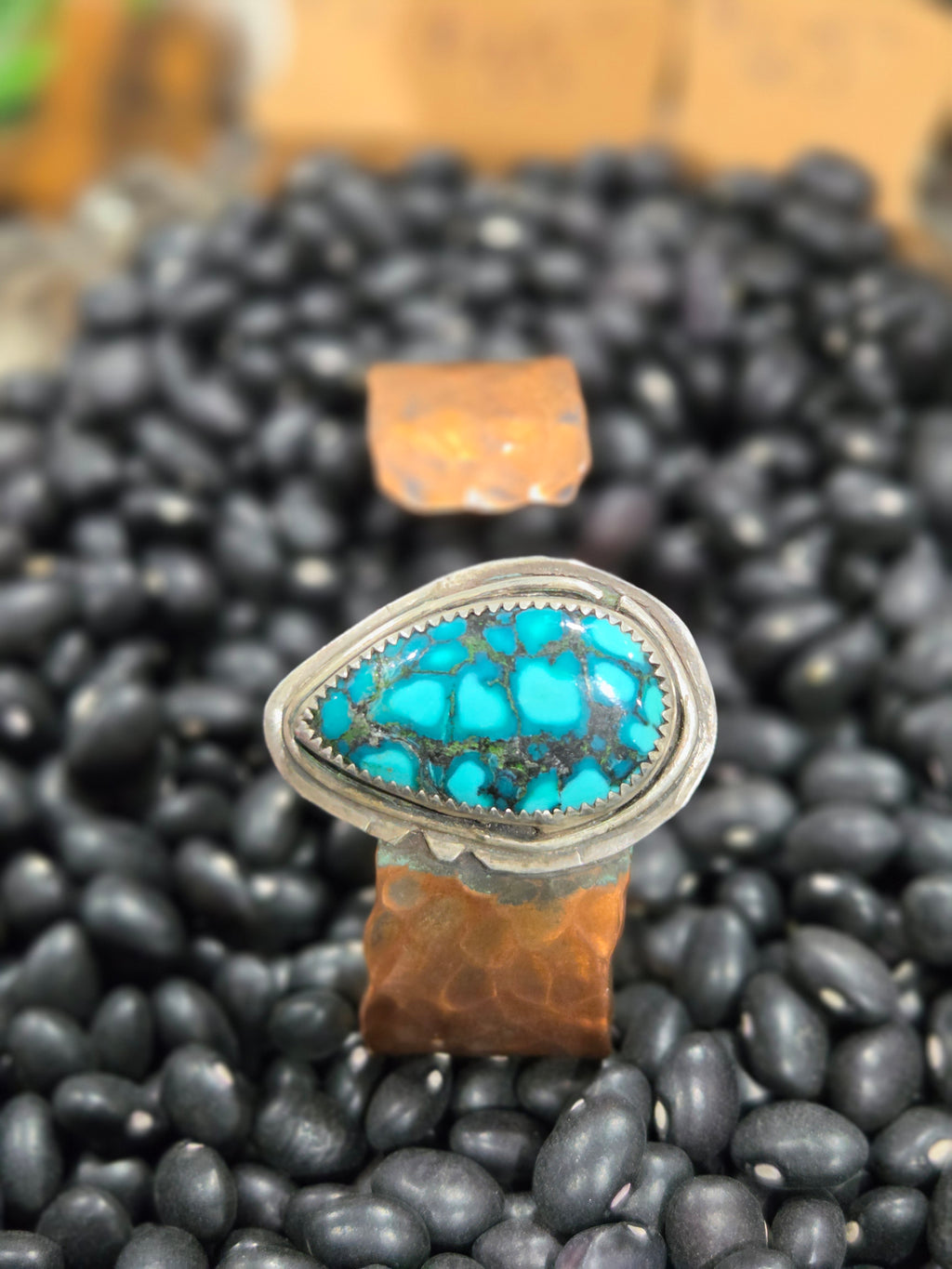Tibetan Turquoise Cuff