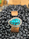 Tibetan Turquoise Cuff