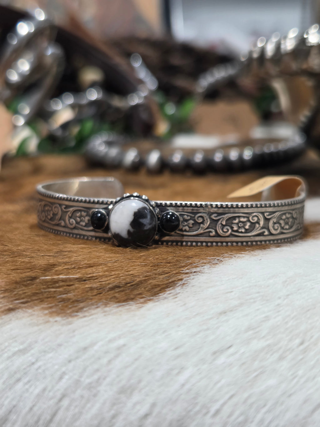 Whit Buffalo Cuff