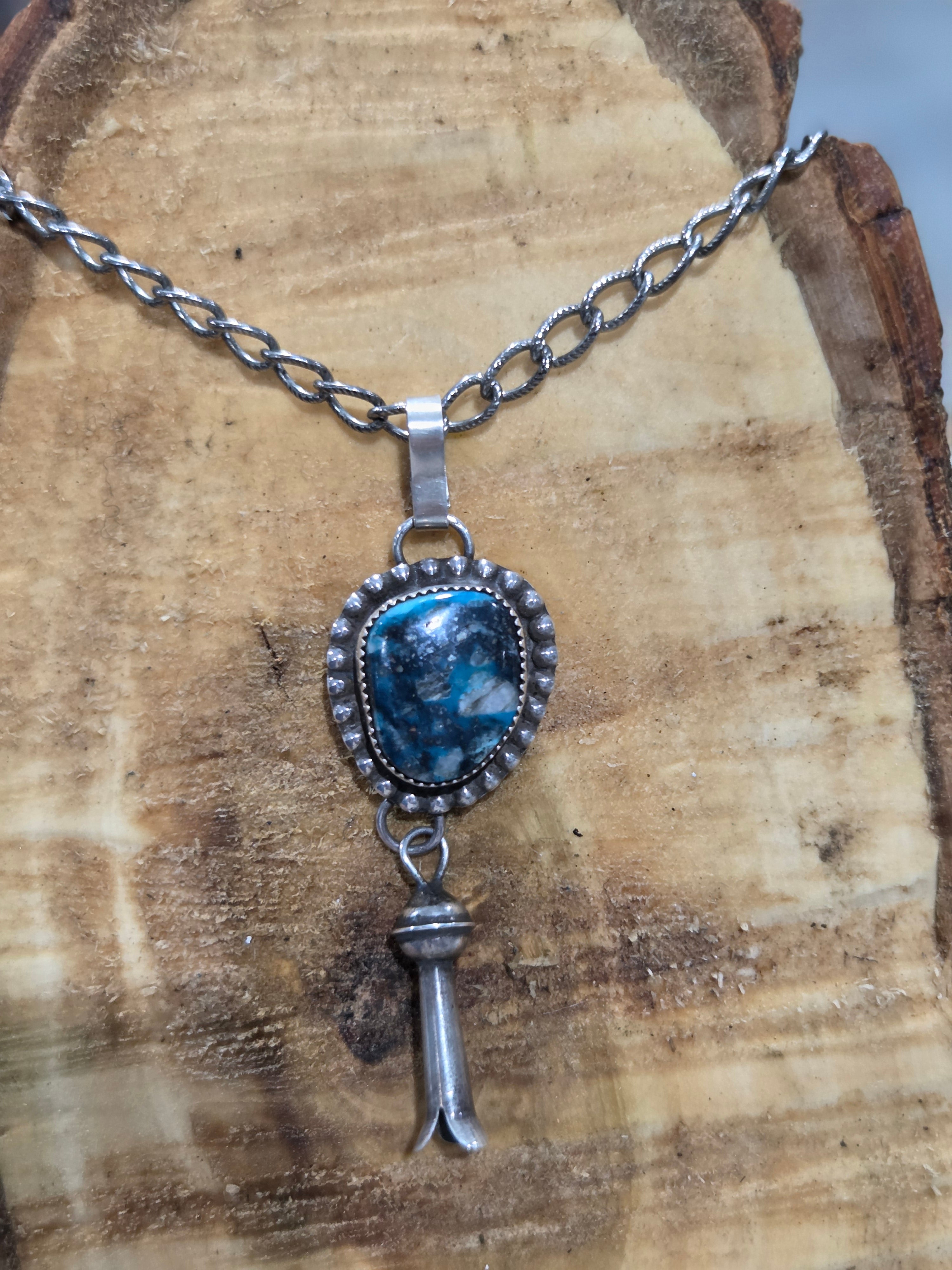 Bisbee Turquoise Pendant
