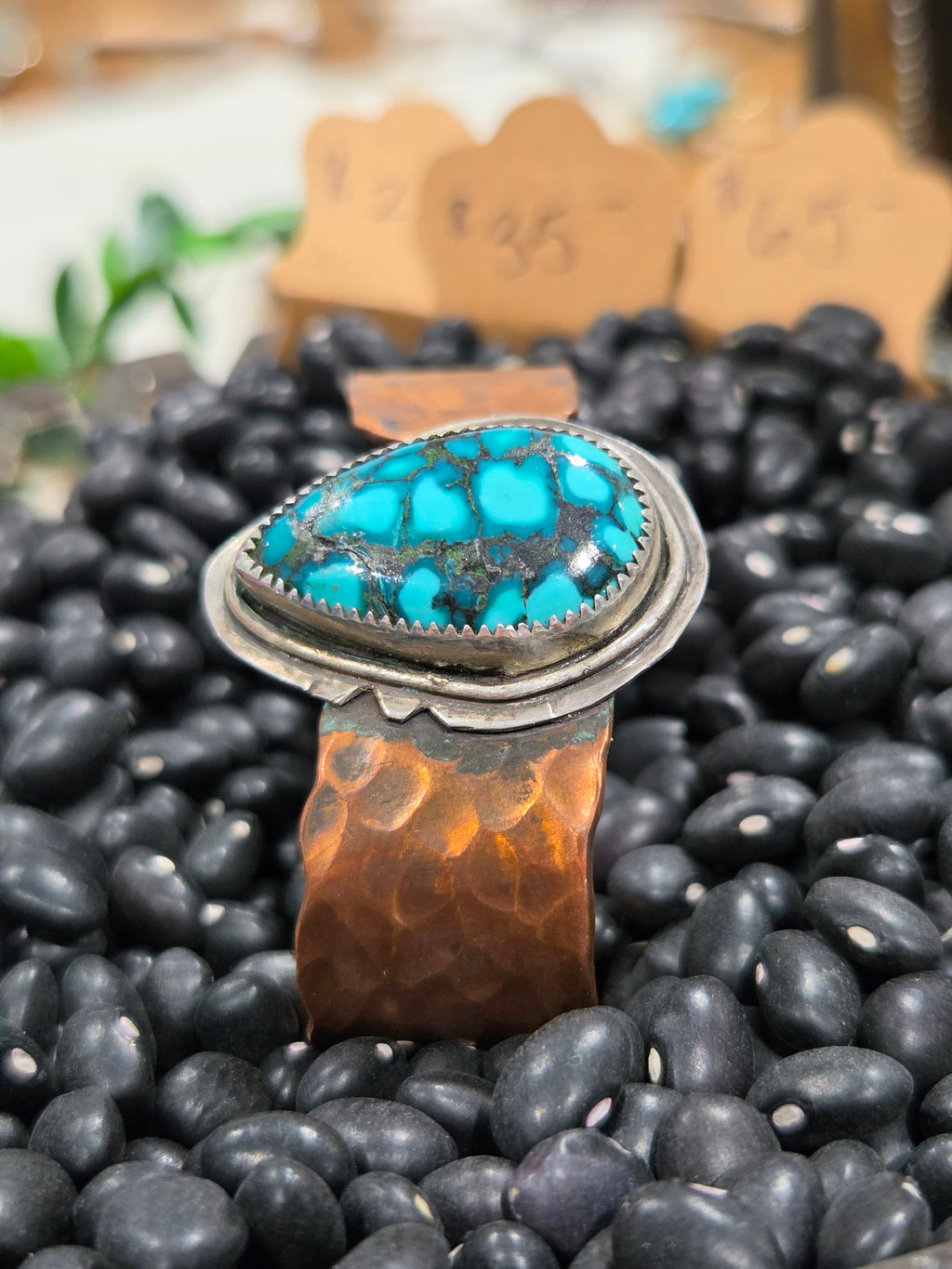 Tibetan Turquoise Cuff