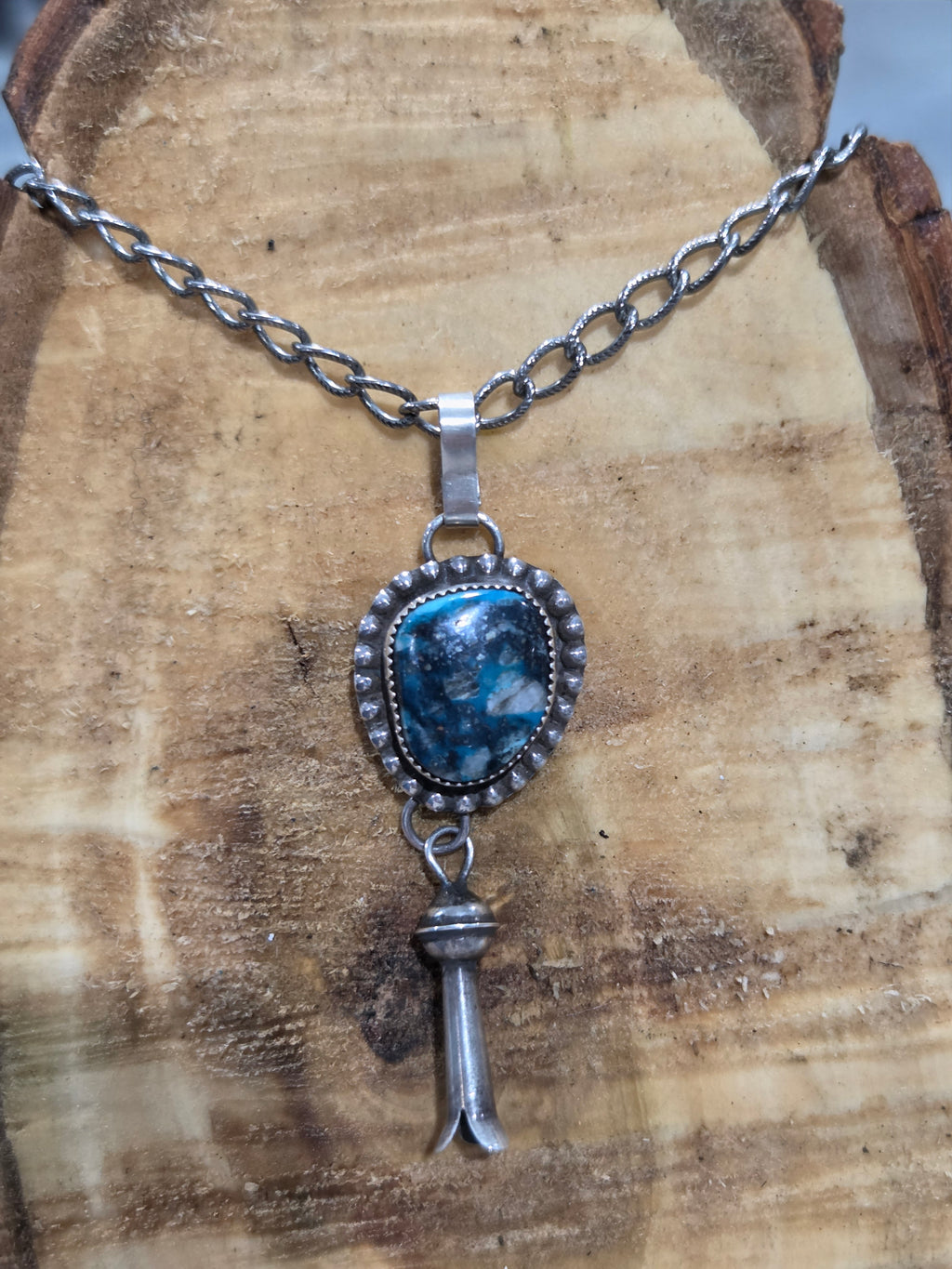 Bisbee Turquoise Pendant