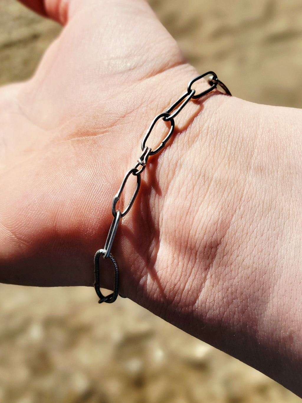 Paperclip Chain Bracelet